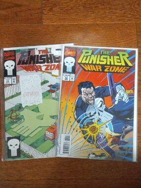 Marvel The Punisher War Zone Comics - X2